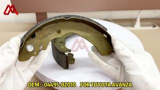 टोयोटा के लिए 04495-BZ010 04495BZ010 ब्रेक शूज़