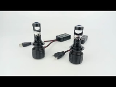 मास्टर्स NL19 थोक 9005 लेंस 70W 7200LM 9-32V मिनी एलईडी प्रोजेक्टर हेडलाइट कार