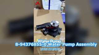8-94376855-0 ISUZU TFR 4BG1 8943768550 के लिए उपयुक्त गैसकेट के साथ पानी पंप विधानसभा