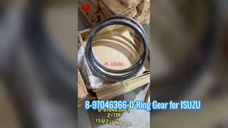 8970463660 8-97046366-0 ISUZU 700P 4HK1 4HF1 के लिए रिंग गियर