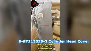 8971130252 8-97113025-2 सिलेंडर हेड कवर ISUZU NKR NPR 4HF1 के लिए उपयुक्त