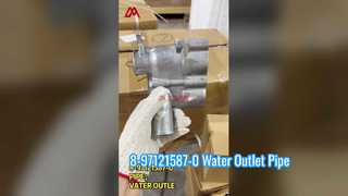 ISUZU NKR NPR 8-97121587-0 8971215870 के लिए उपयुक्त जल आउटलेट पाइप