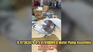 8973634780 5876100890 8-97363478-0 5-87610089-0 वॉटर पंप असेंबली ISUZU 700P NPR 4HK1 के लिए उपयुक्त