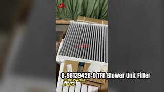 8-98139428-0 ब्लोअर यूनिट फ़िल्टर 8981394280 ISUZU TFR ट्रक के लिए उपयुक्त