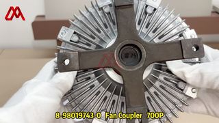 8-98019743-0 8980197430 Isuzu 700P ट्रक 4HK1 इंजन के लिए कूलिंग फैन क्लच कूलर