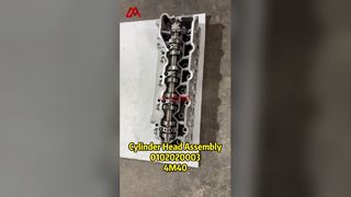 मित्सुबिशी 4M40 के लिए इंजन सिलेंडर हेड 0102020003