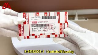 8-97372076-1 ISUZU ELF 4HK1T 4HG1 4HF1 के लिए मानक क्रैंकशाफ्ट धातु सेट 8973720761