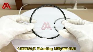 1-12121101-0 1121211010 इसुज़ु 6BG1 4BG1 FSR12 के लिए मानक पिस्टन रिंग सेट
