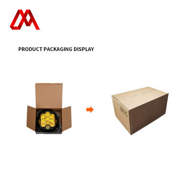 5 inch Three-sided Illumination Light XM-5IN-R-09P-001 30W 4500LM H4 Led Working Light