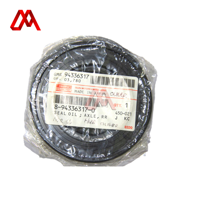 8-94336317-0 8943363170 Rear Wheel Outer Oil Seal Compatible with ISUZU 700P 4HK1 NP 4BD1