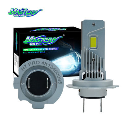 मास्टर्स V04-H7pro 72W 7600LM 6000K 3570 चिप्स सुपीरियर एविएशन एल्यूमीनियम एलईडी हेडलाइट बल्ब